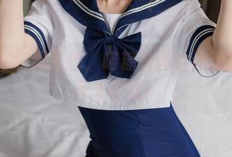 白袜JK制服图包,喵糖映画给你透明的无圣光时刻!