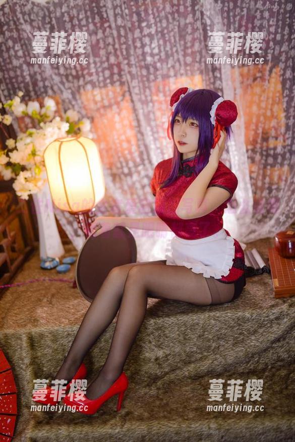 二佐Nisa 二佐Nisa的全套爱宕旗袍写真,怎么说呢,看着就是眼睛都亮了。