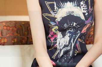 头条女神 – 哦，王竹的定制礼服，图片中的每一处设计都让我想起小时候的游戏，简单却深妙。